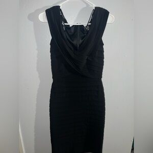 Elegant Black Strapless Dress